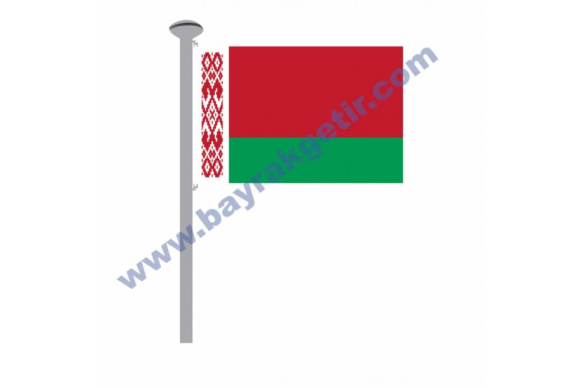 BELARUS GÖNDER BAYRAK 50x75 ( EBAT SEÇİNİZ )